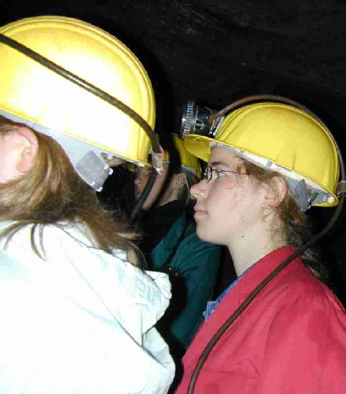 F&uuml;hrung in der Grube Fortuna