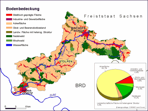 Landnutzung an der Wesenitz